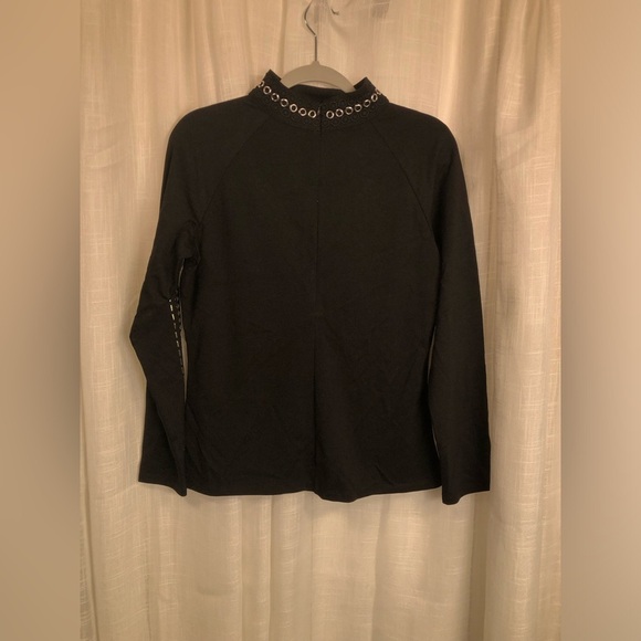 Black Studded Women's Top - Picture 11 of 11